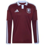 Women's Aston Villa 2026/27 Home Long Sleeve Shirt Women's Aston Villa 2026/27 Home Long Sleeve Shirt
