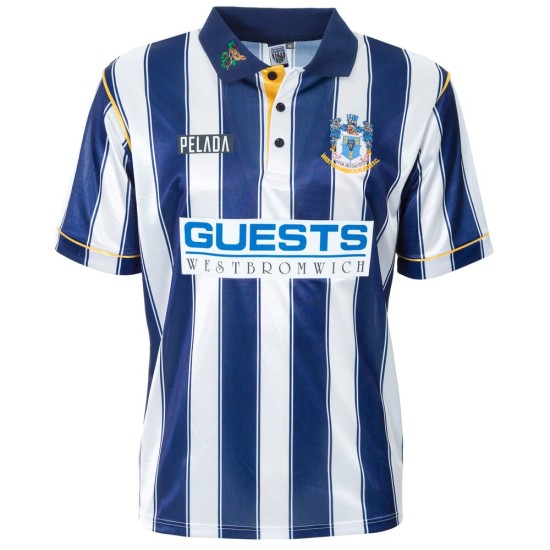 Women's West Bromwich Albion 1994/95 Home Retro Shirt Women's West Bromwich Albion 1994/95 Home Retro Shirt