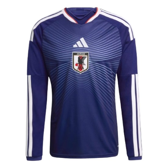 Kid's Japan 2026 Home World Cup Long Sleeve Shirt
