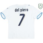 Men's Italy 2006 Away Retro Shirt Del Pìero #7