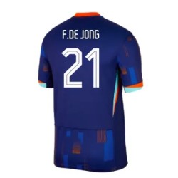 Kid's F.DE JONG Netherlands 2024/25 Away Shirt