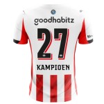Men's PSV 2025/26 Home Shirt Champion #27