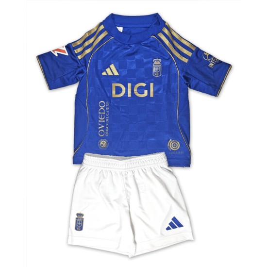 Kid's Real Oviedo 2025/26 Home Kit