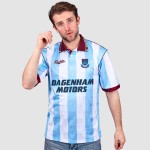 Kid's West Ham United 1992 Away Retro Shirt