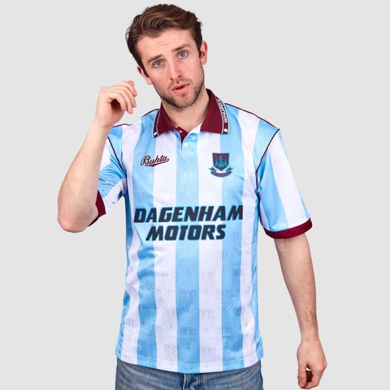 Kid's West Ham United 1992 Away Retro Shirt