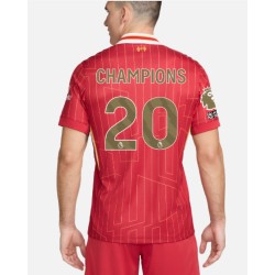 Men's Liverpool 2024/25 Home LFC Champions Shirt - CHAMPIONS 20