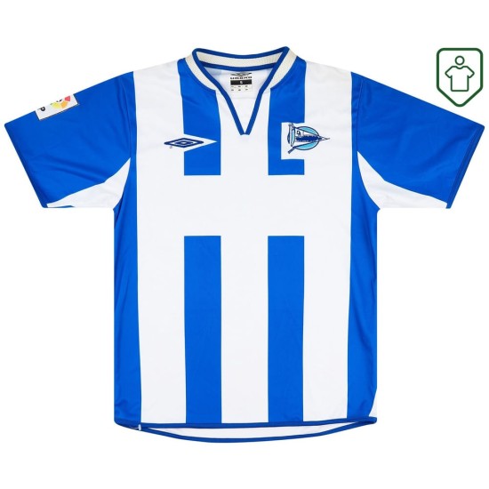 Men's Alaves 2005/06 Home Retro Shirt Men's Alaves 2005/06 Home Retro Shirt