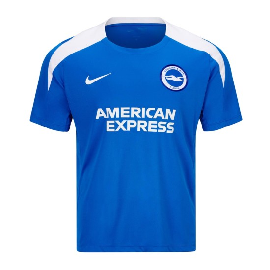 Men's Brighton & Hove Albion 2024/25 Third Warm Up Shirt - Blue