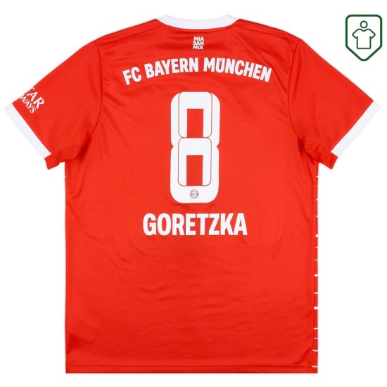 Men's Bayern Munich 2022/23 Home Retro Shirt Goretzka #8