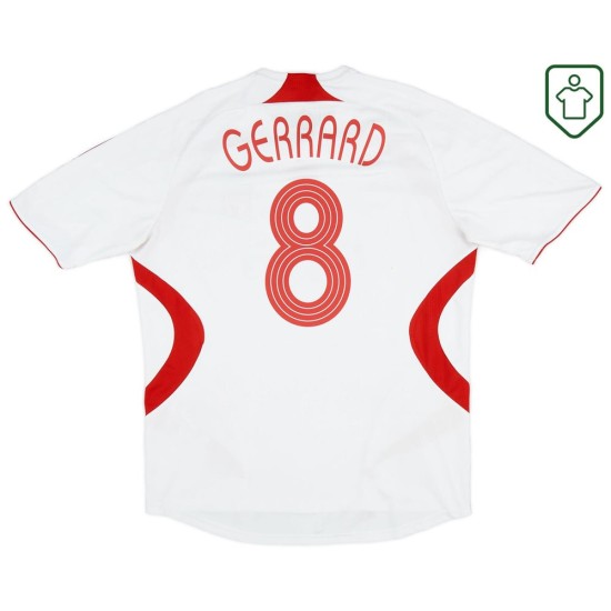 Men's Liverpool 2007/08 Away Retro Shirt Gerrard #8 Men's Liverpool 2007/08 Away Retro Shirt Gerrard #8