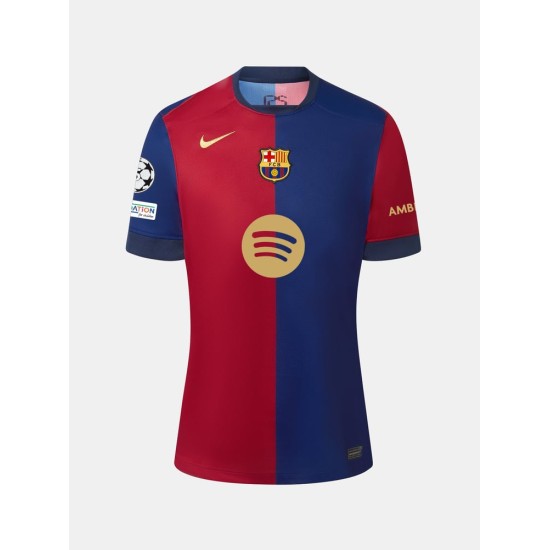 Women's FC Barcelona 2024/25 Home UCL Shirt Women's FC Barcelona 2024/25 Home UCL Shirt