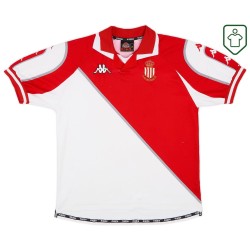 Men's AS Monaco 1998/99 Home Retro Shirt