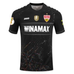 Men's VfB Stuttgart 2024/25 Away Cup Final Shirt - Black