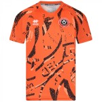 Men's Sheffield United 2025/26 Third Warm Up Shirt - Orange Men's Sheffield United 2025/26 Third Warm Up Shirt - Orange