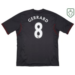 Men's Liverpool 2011/12 Away Retro Shirt Gerrard #8
