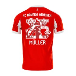 Men's Bayern Munich 2025/26 Home Shirt - Müller #25