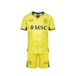 Kid's Napoli 2024/25 Home Kit - Yellow
