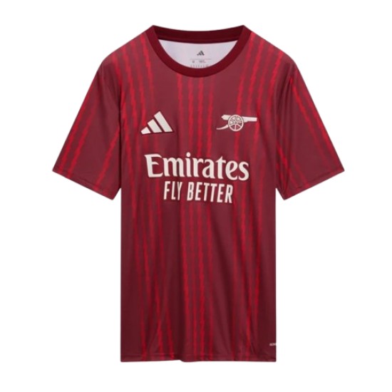 Women's Arsenal 2025/26 Third Pre Match Shirt - Red Women's Arsenal 2025/26 Third Pre Match Shirt - Red