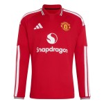 Kid's Manchester United 2026/27 Home Long Sleeve Shirt Kid's Manchester United 2026/27 Home Long Sleeve Shirt