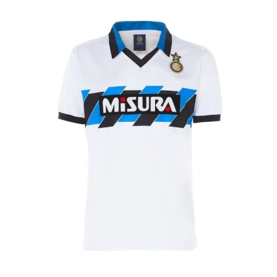 Kid's Inter 1990/91 Away Retro Shirt