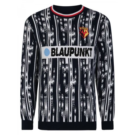 Men's Watford 1993/95 Away Retro Long Sleeve Shirt