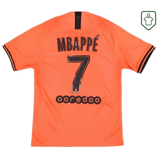 Men's PSG 2019/20 Away Retro Shirt Mbappe #7