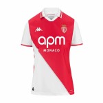 Women's AS Monaco 2024/25 Home Shirt Women's AS Monaco 2024/25 Home Shirt