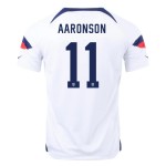 Brenden Aaronson #11 USMNT Home Jersey World Cup 2022 Brenden Aaronson #11 USMNT Home Jersey World Cup 2022