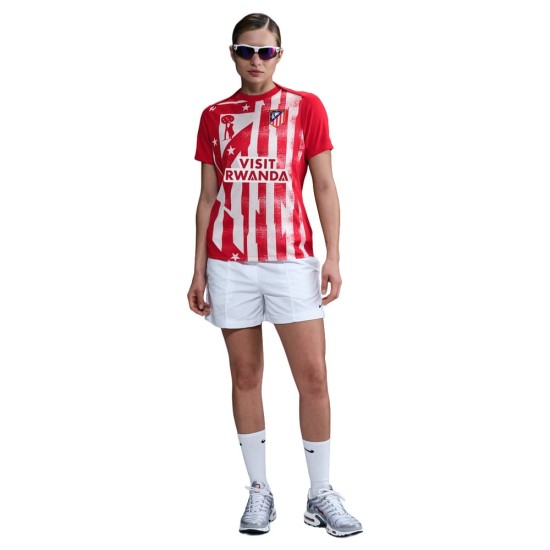 Women's Atletico Madrid 2025/26 Third Pre Match Shirt - Red
