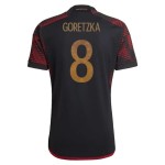 Leon Goretzka #8 Germany Away Jersey World Cup 2022 Leon Goretzka #8 Germany Away Jersey World Cup 2022