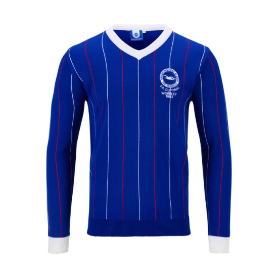 Kid's Brighton & Hove Albion 1983 Retro FA Cup Final Shirt Kid's Brighton & Hove Albion 1983 Retro FA Cup Final Shirt