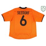 Men's Netherlands 2000/02 Home Retro Shirt Seedorf #6