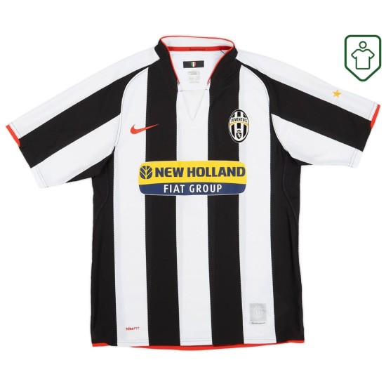 Men's Juventus 2007/08 Home Retro Shirt