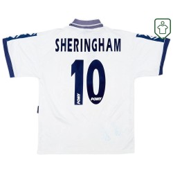 Men's Tottenham Hotspur 1995/97 Home Retro Shirt Sheringham #10