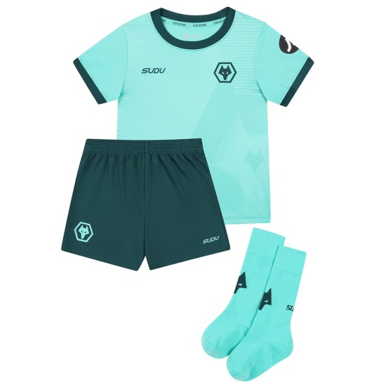 Kid's Wolverhampton Wanderers 2025/26 Away Kit
