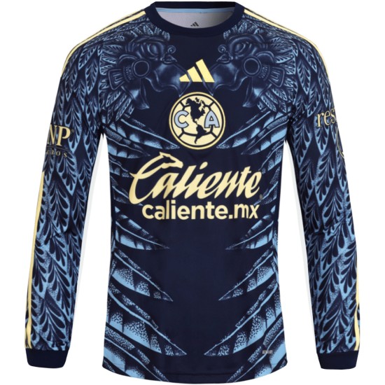 Men's Club América 2025/26 Away Long Sleeve Shirt Men's Club América 2025/26 Away Long Sleeve Shirt