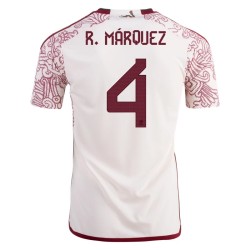 Rafael Marquez #4 Mexico Away Jersey World Cup 2022