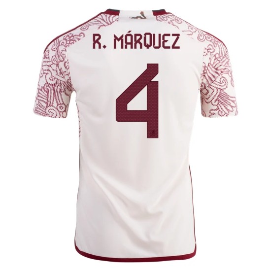 Rafael Marquez #4 Mexico Away Jersey World Cup 2022 Rafael Marquez #4 Mexico Away Jersey World Cup 2022