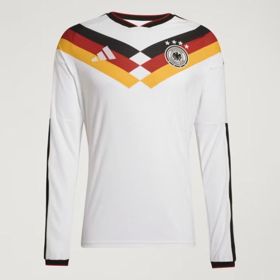 Men's Germany 2026 Home World Cup Long Sleeve Shirt