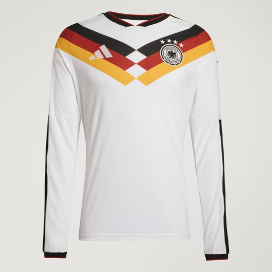 Women's Germany 2026 Home World Cup Long Sleeve Shirt Women's Germany 2026 Home World Cup Long Sleeve Shirt