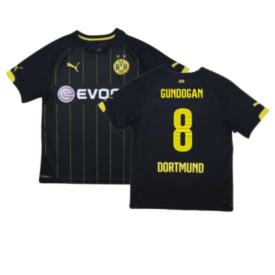 Women's GUNDOGAN BVB Borussia Dortmund 2015/16 Away Shirt