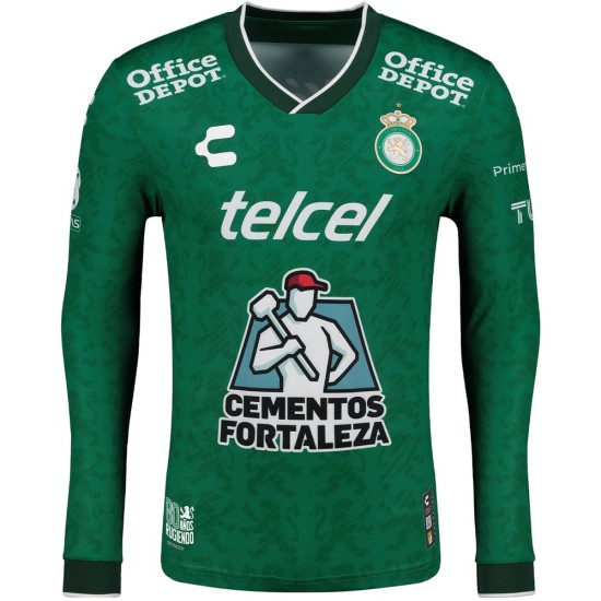 Men's Club León 2024/25 Home Sleeve Shirt