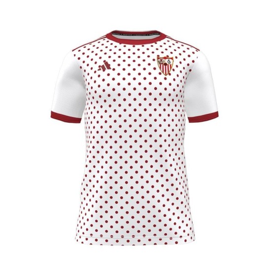Men's Sevilla FC 2025/26 Third Pre Match Shirt - White