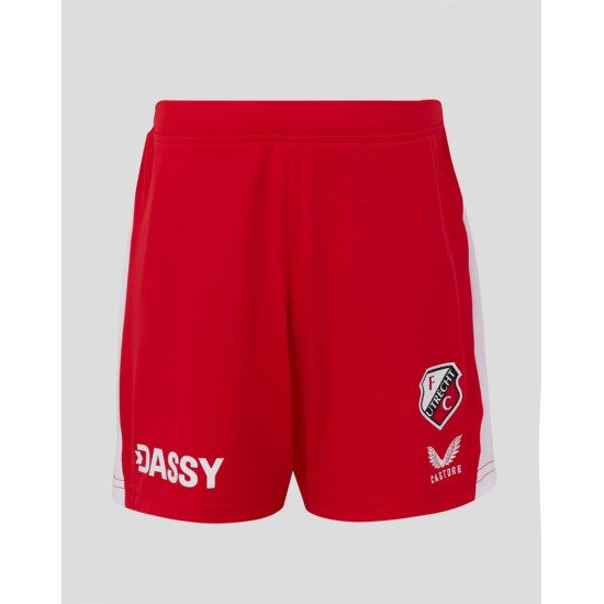Kid's FC Utrecht 2025/26 Home Shorts