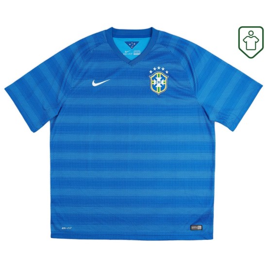 Men's Brazil 2014/15 Away Retro Shirt Men's Brazil 2014/15 Away Retro Shirt