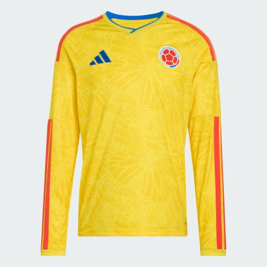 Women's Colombia 2026 Home World Cup Long Sleeve Shirt