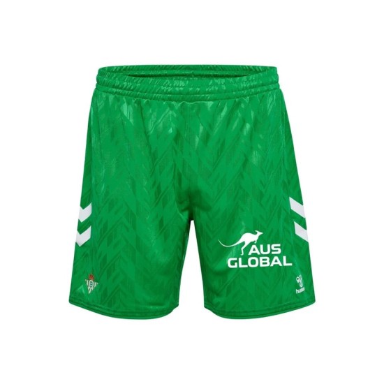Women's Real Betis 2024/25 Home Shorts - Green Women's Real Betis 2024/25 Home Shorts - Green