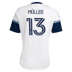 Men's Vancouver Whitecaps FC 2025 Home Shirt - Müller #13