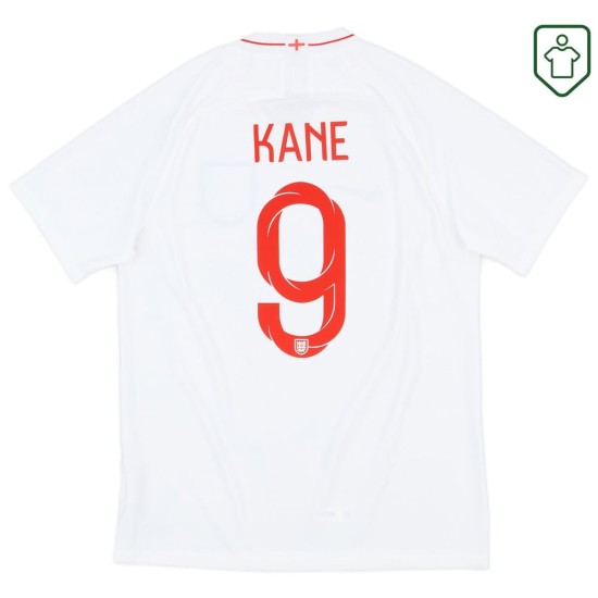 Men's England 2018/19 Home Retro Shirt Kane #9 Men's England 2018/19 Home Retro Shirt Kane #9