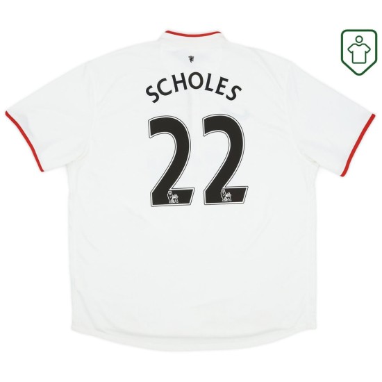 Men's Manchester United 2012/14 Away Retro Shirt Scholes #22